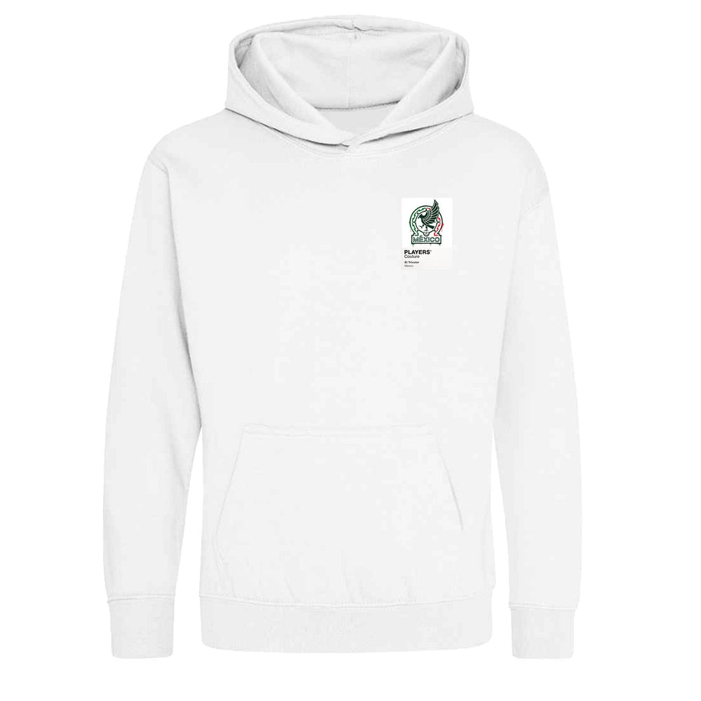 Mexico Graffiti Frame Kids Hoodie - mexico graffiti frame kids white hoodie
