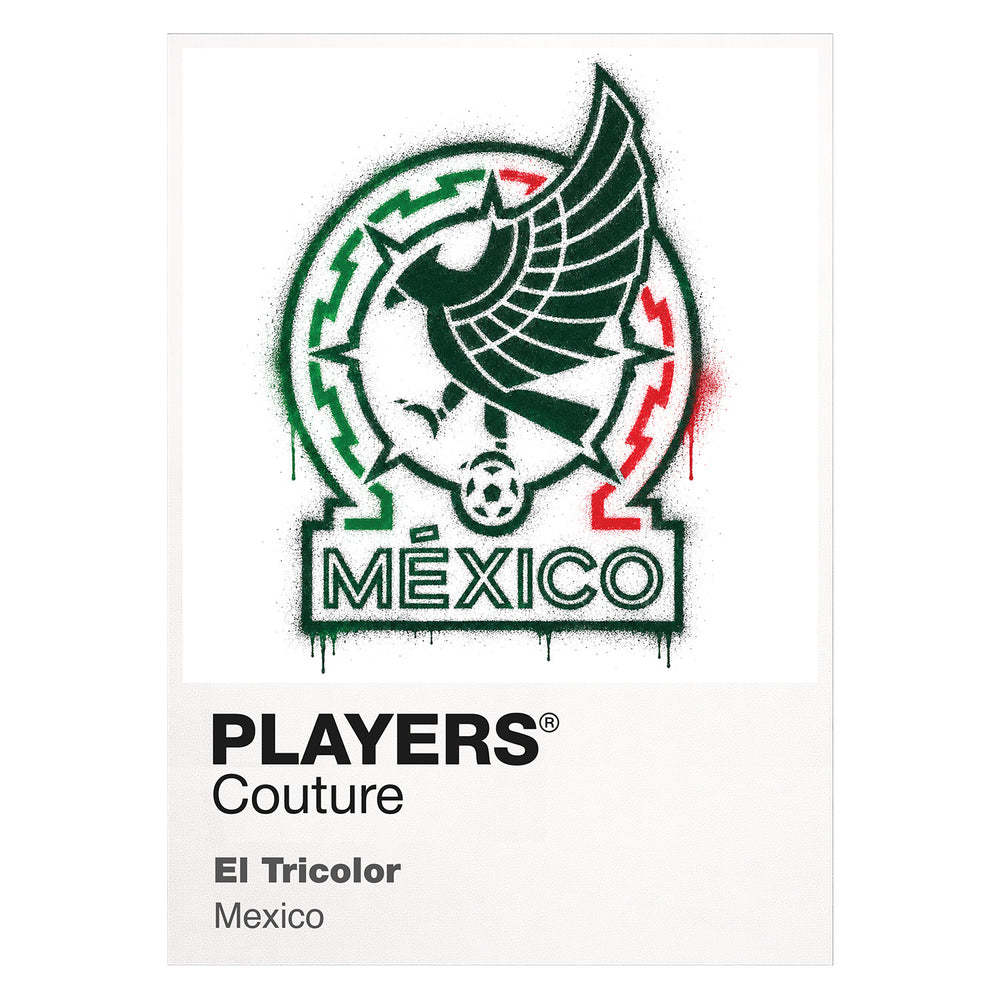 Mexico Logo Graffiti Frame Men's Hoodie