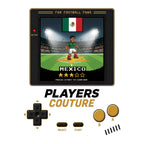 Mexico World Cup 8-Bit Men's Hoodie retro gaming football design by Players Couture