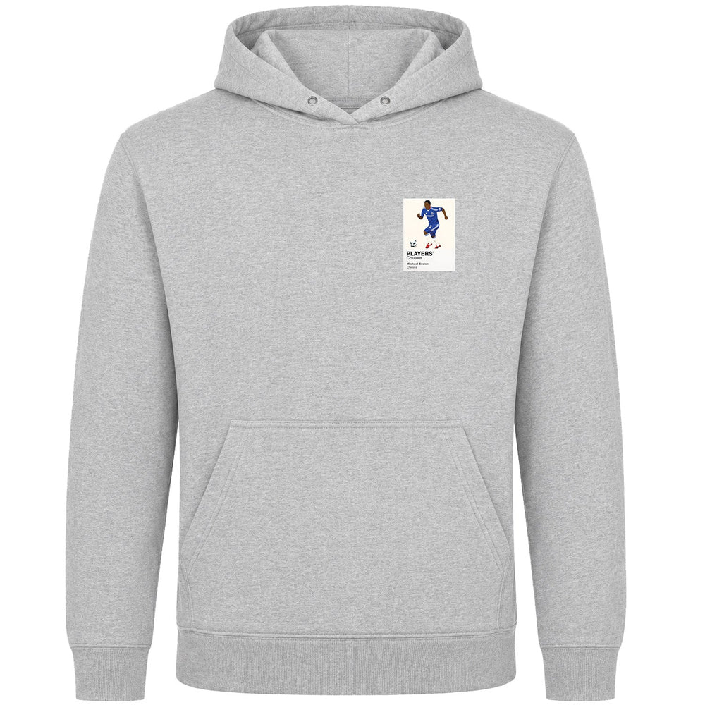 Michael Essien Chelsea Icon Frame Men's Hoodie – grey