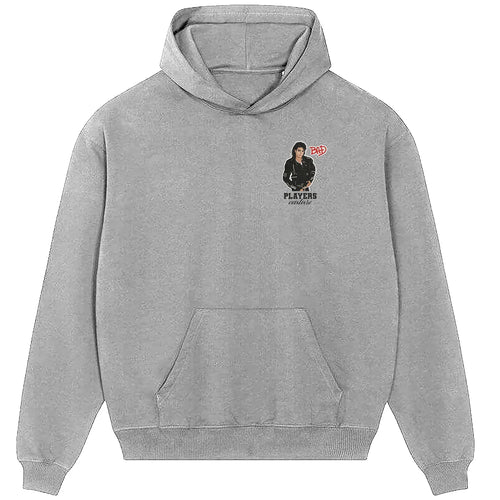 Michael Jackson Bad hoodie – black men's hoodie featuring the Michael Jackson Bad Players Couture logo