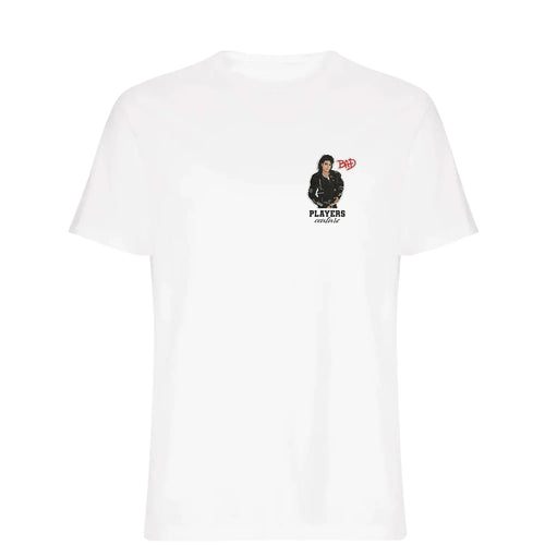 Michael Jackson Bad t-shirt – black men's t-shirt featuring the Michael Jackson Bad Players Couture logo
