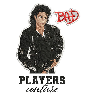 Michael Jackson Bad Badge - Icon Design