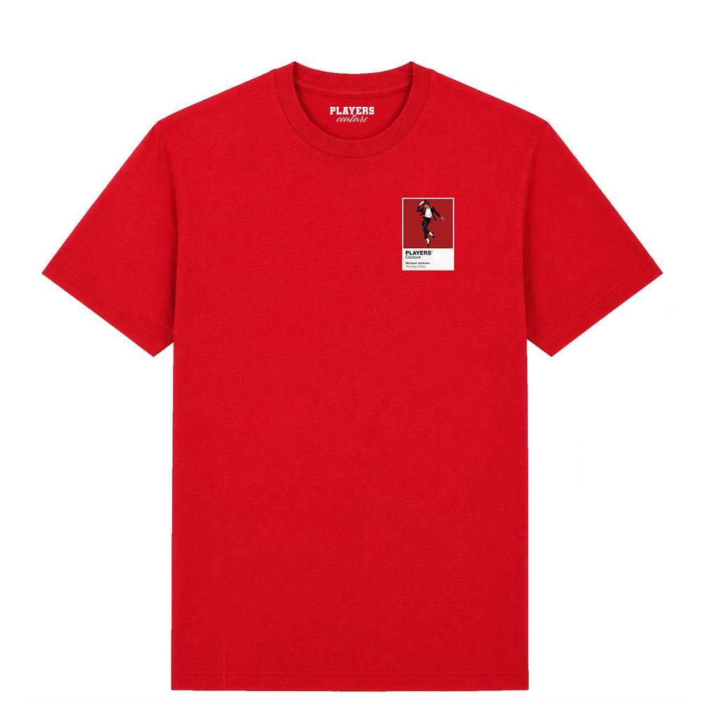 Michael Jackson Men's T-Shirt - Red
