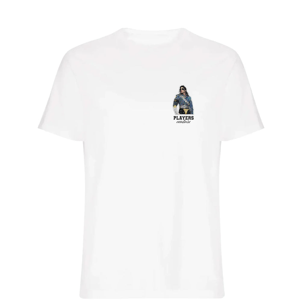 Michael Jackson Glitter Jacket t-shirt – black men's t-shirt featuring the Michael Jackson Glitter Jacket Players Couture