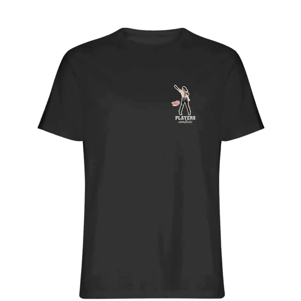 Michael Jackson Dance t-shirt – white men's t-shirt featuring the Michael Jackson Dance Players Couture logo