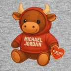 Michael Jordan Bull Logo Players Couture Men's Casual Hoodie