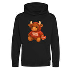 Michael Jordan Bull Logo Players Couture Kids Hoodie Black