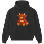 Michael Jordan Bull Logo Players Couture Men's Casual Hoodie Black