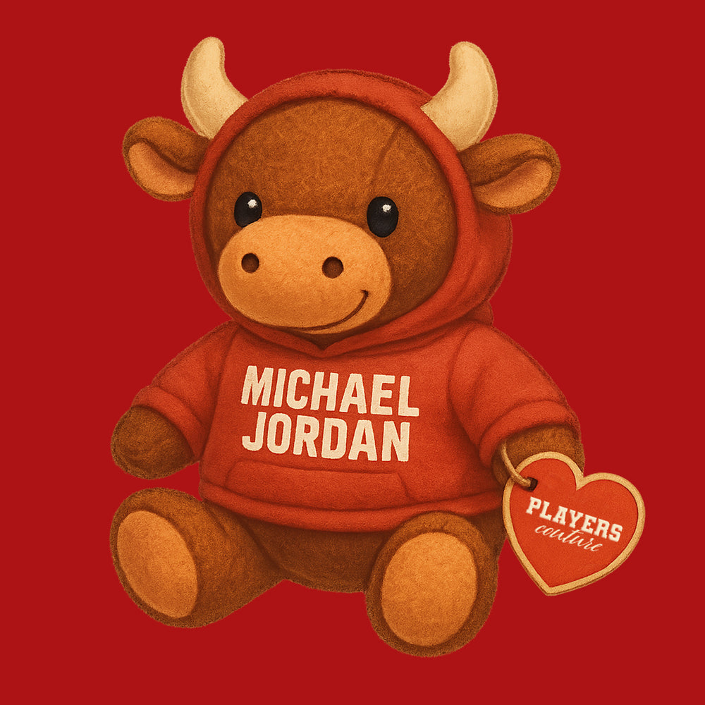 Michael Jordan Bull Logo Players Couture Kids Hoodie