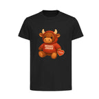 Michael Jordan Bull Logo Players Couture Kids T-Shirt Black