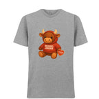 Michael Jordan Bull Logo Players Couture Mens T-Shirt Gray