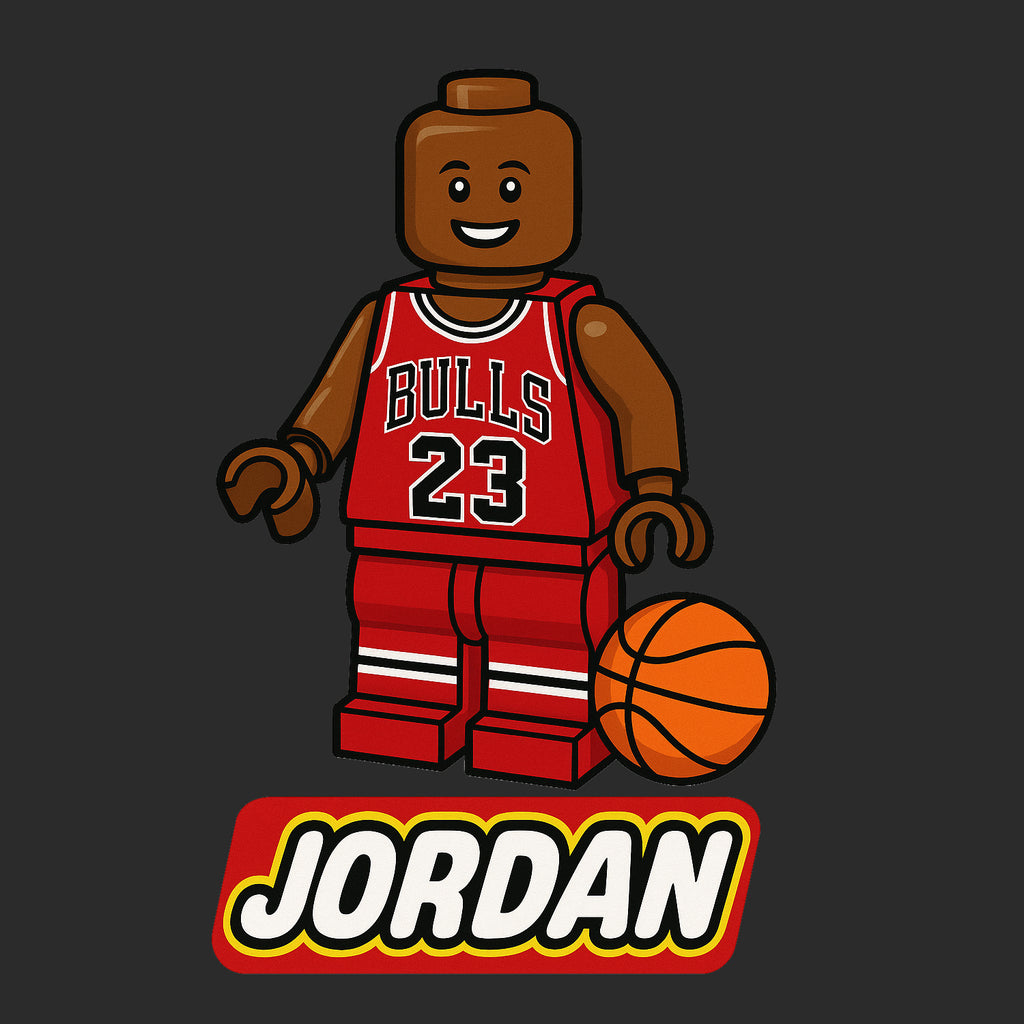 Michael Jordan Toy Logo Players Couture Men's T-Shirt