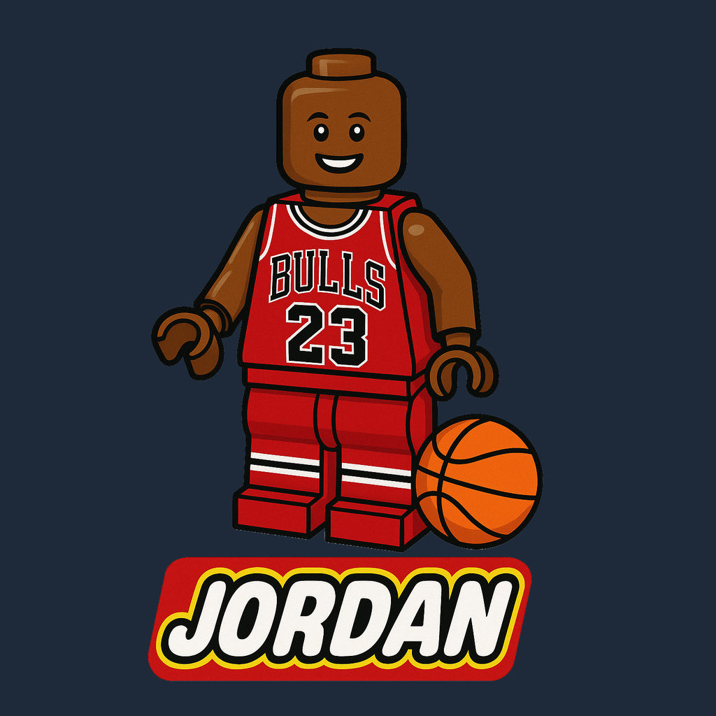 Michael Jordan Toy Logo Players Couture Men's T-Shirt