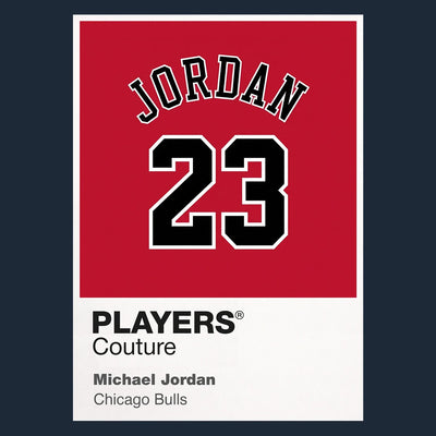 Michael Jordan 23 Red Jersey Frame - Icon Design