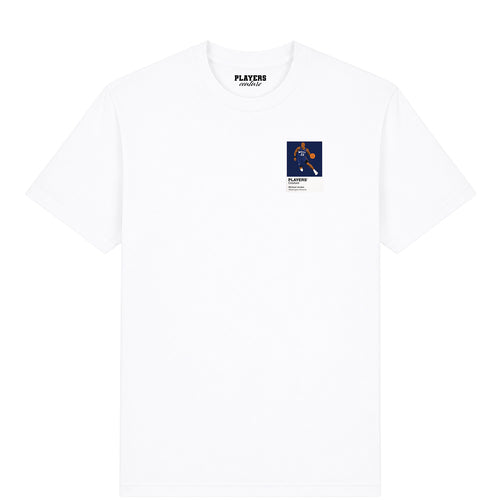 Michael Jordan Wizards Basketball Icon Frame Men's T-Shirt - White