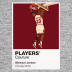 Michael Jordan Bulls 2 Basketball Icon Frame Men's Hoodie