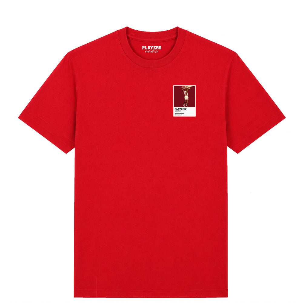 Michael Jordan Bulls 2 Basketball Icon Frame Men's T-Shirt