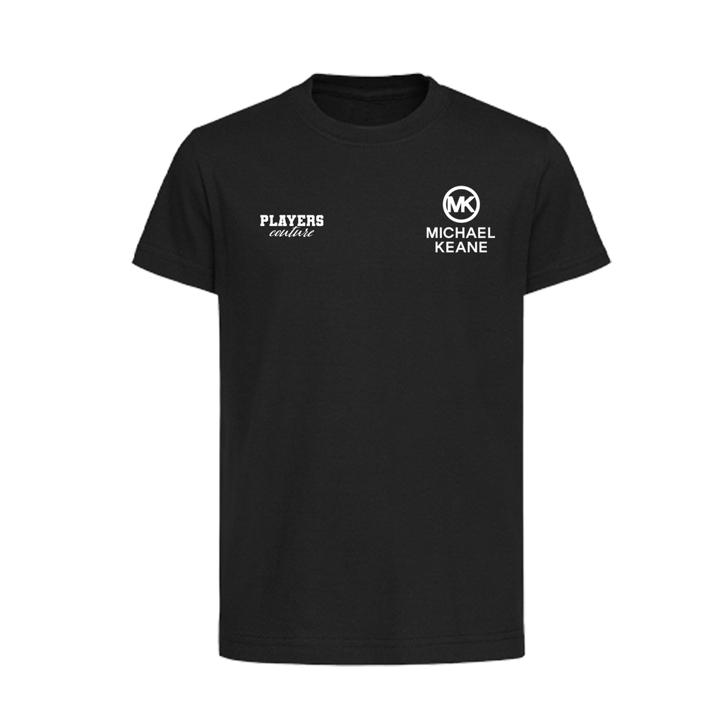 Michael Keane Logo Players Couture Kids T-Shirt Black