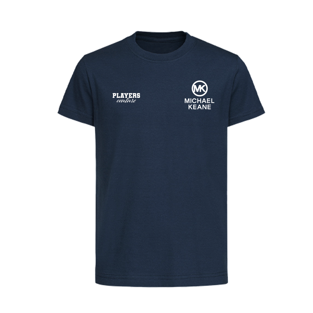 Michael Keane Logo Players Couture Kids T-Shirt Navy