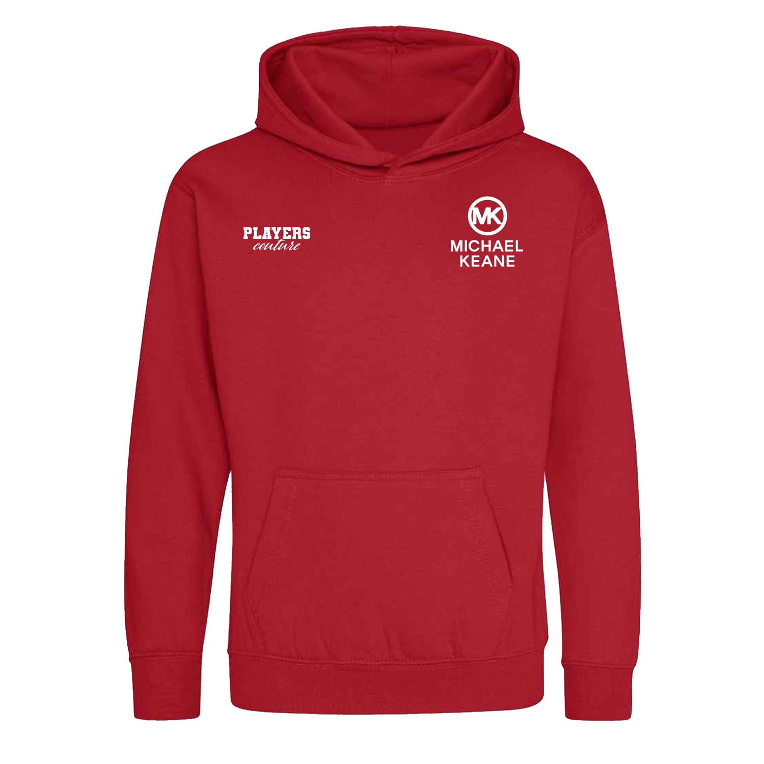 Michael Keane Logo Players Couture Kids Hoodie Red
