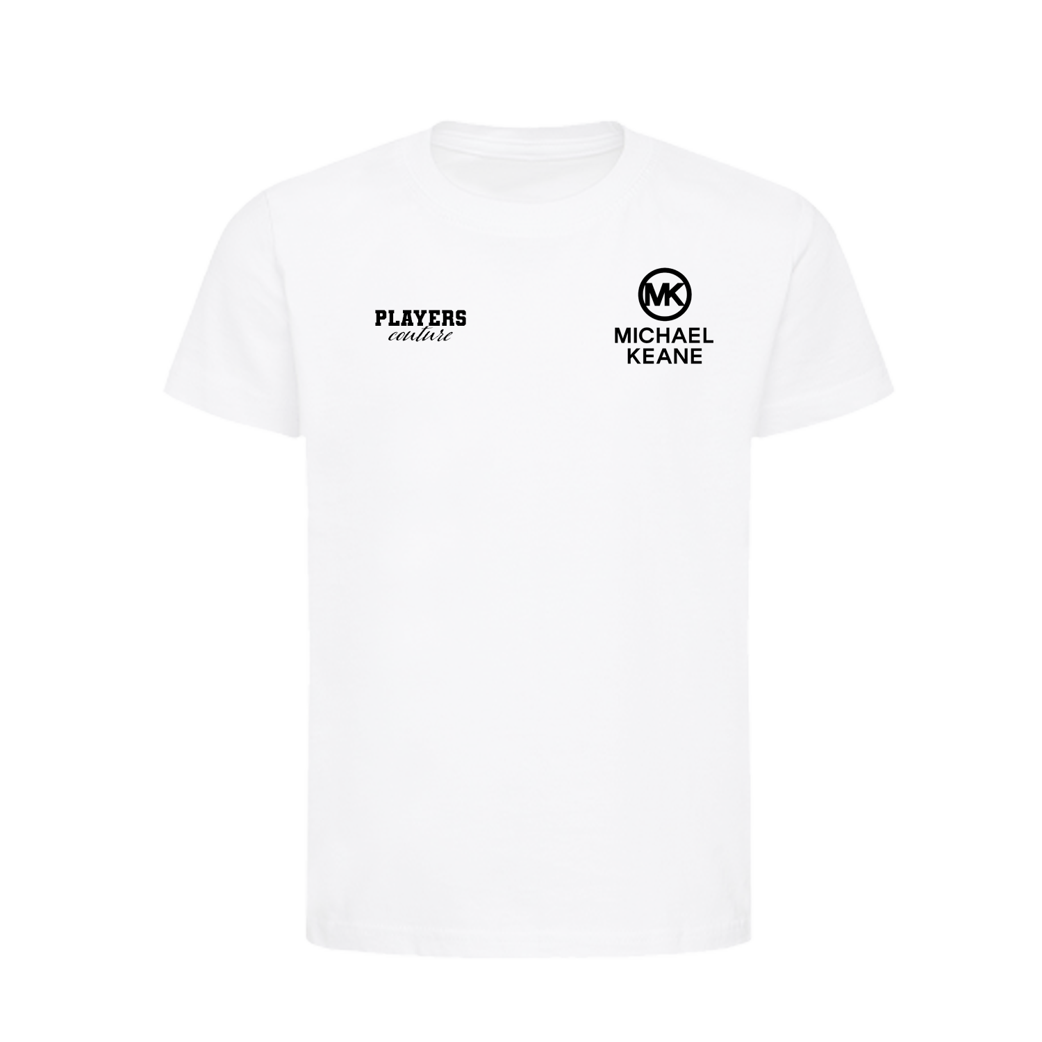 Michael Keane Logo Players Couture Kids T-Shirt White