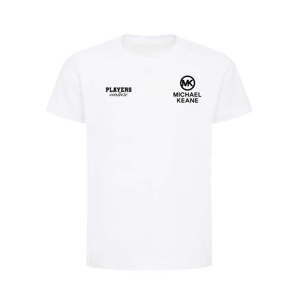 Michael Keane Logo Players Couture Kids T-Shirt White
