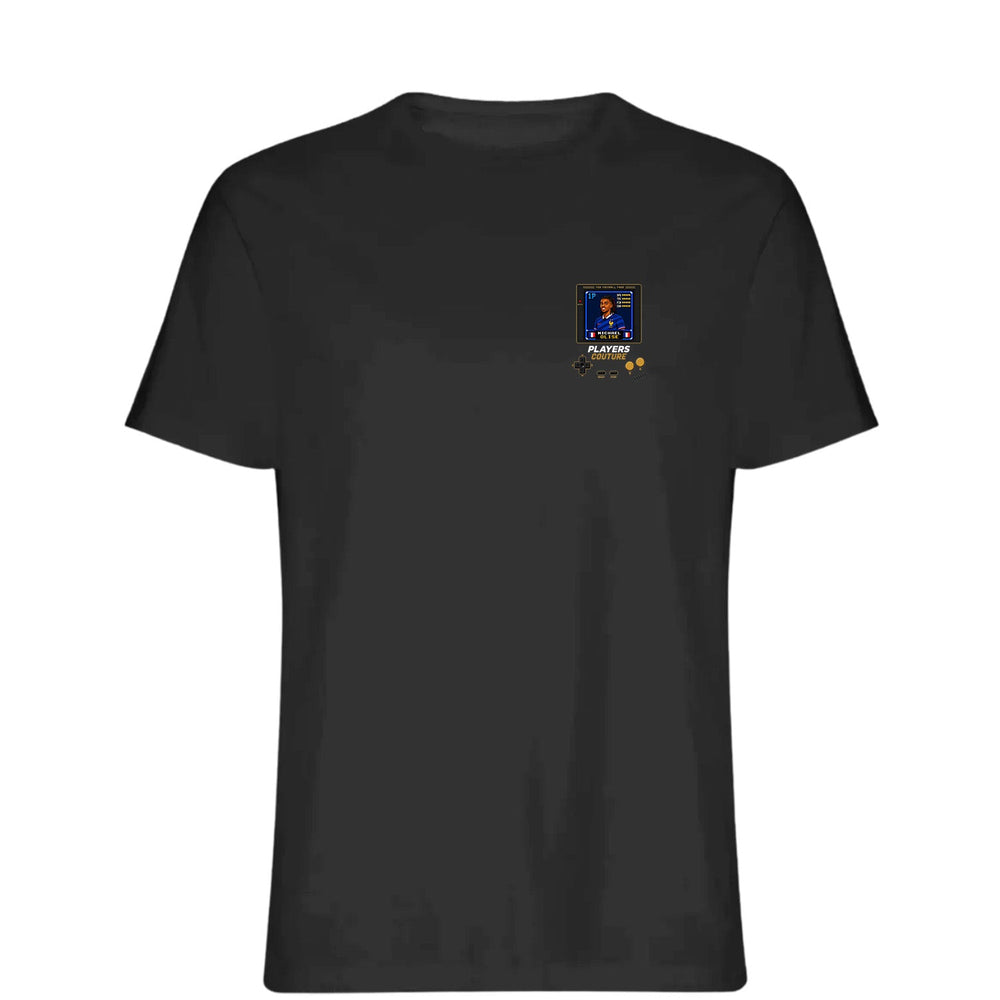 Michael Olise 1P 8-Bit t-shirt retro gaming design by Players Couture