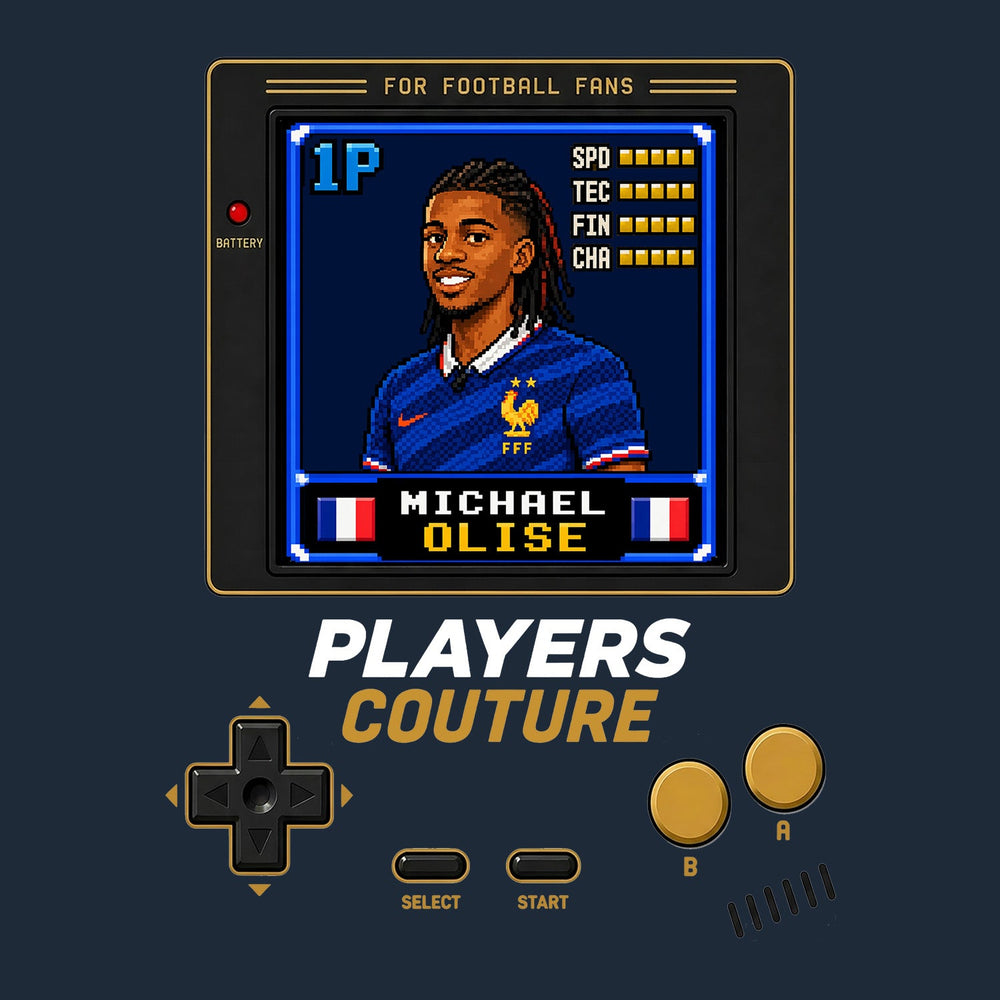 Michael Olise Icon 8-Bit Men's Hoodie - image 7