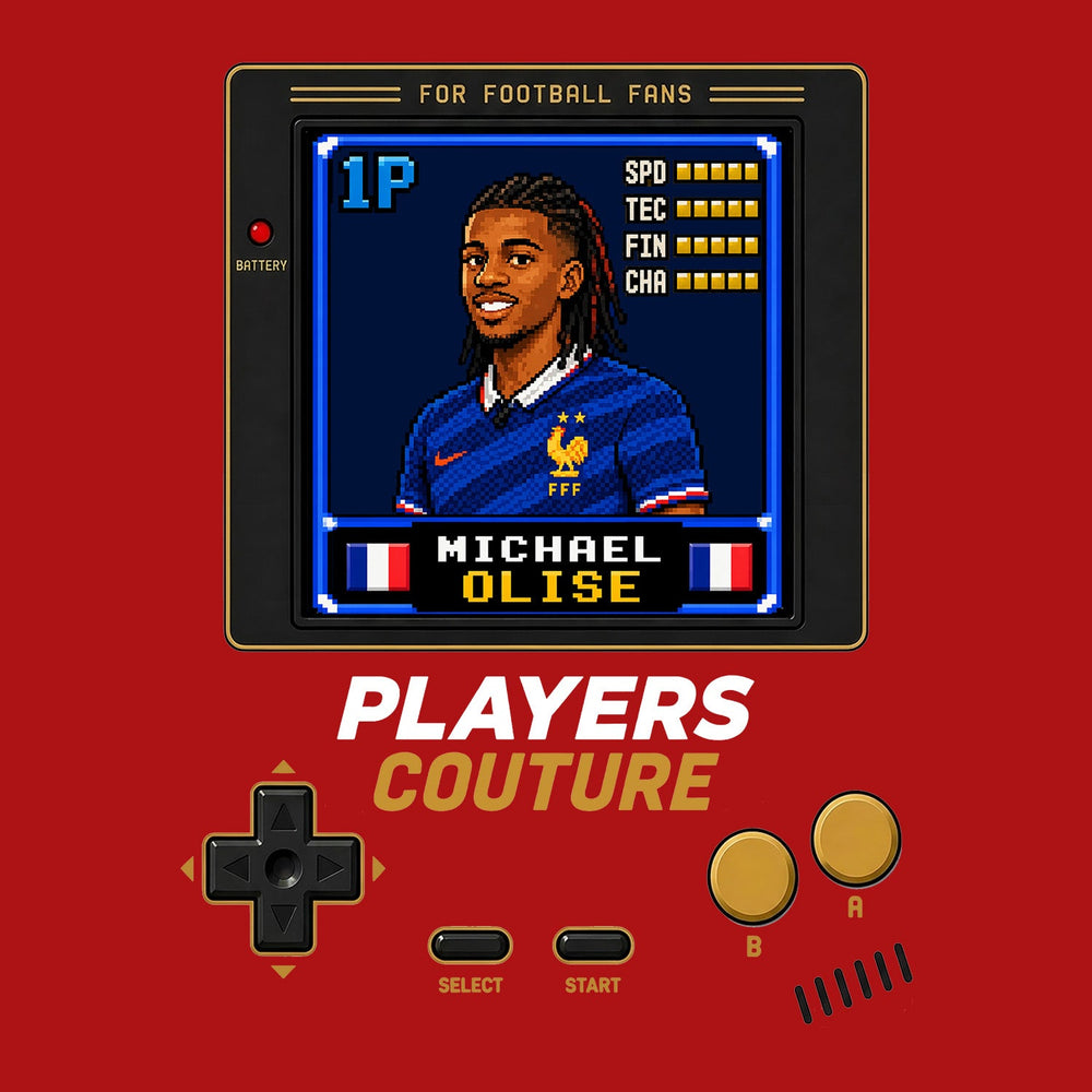 Michael Olise Icon 8-Bit Men's Hoodie - image 8