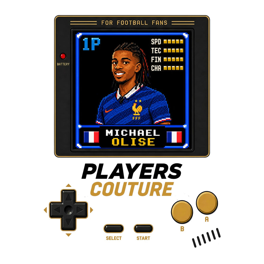 Michael Olise Icon 8-Bit Men's Hoodie - image 6