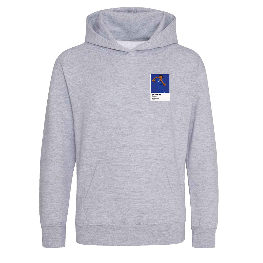 Michael Olise Players Couture Kids Gray Hoodie