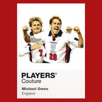 Michael Owen Players Couture Frame Red