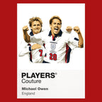 Michael Owen Players Couture Frame Red