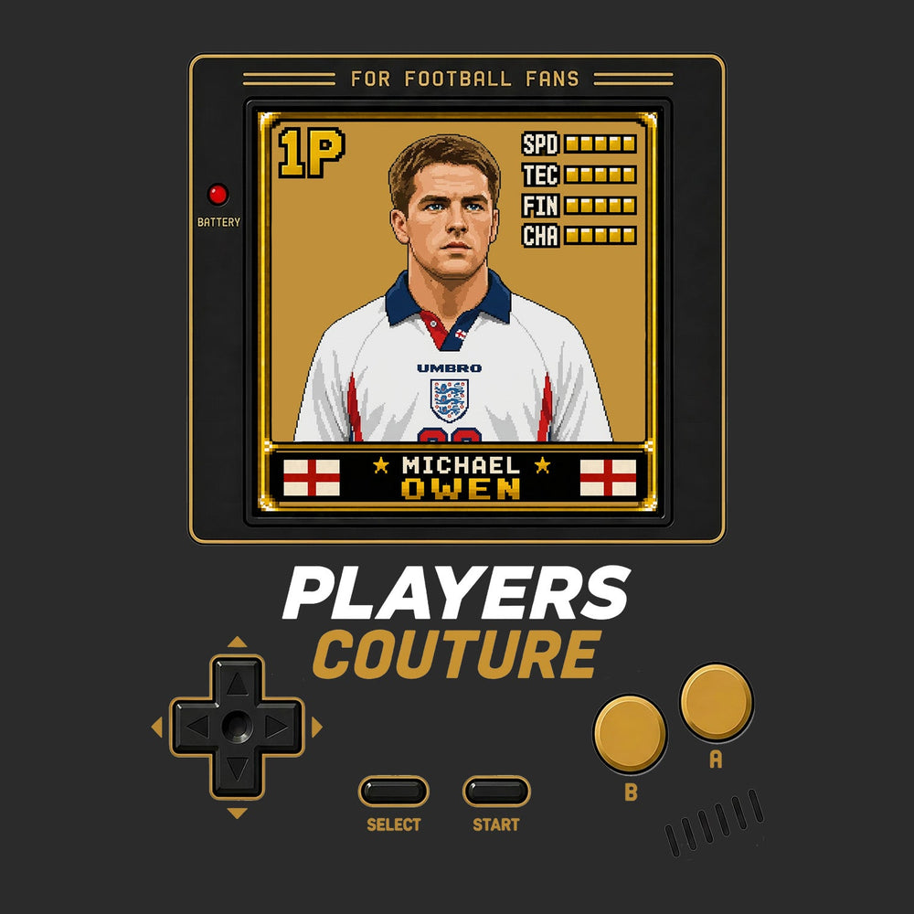 Michael Owen Legend 8-Bit Men's Hoodie - image 1