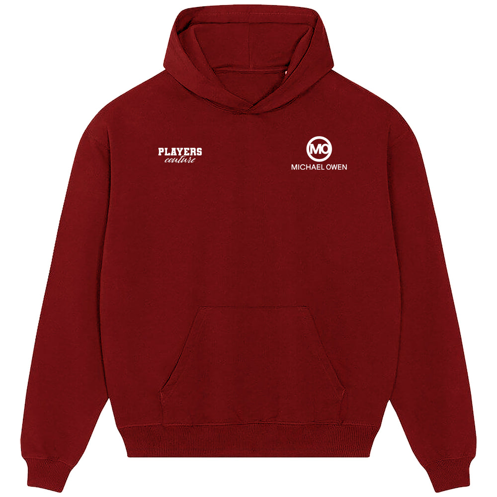 Michael Owen Logo Players Couture Men's Casual Hoodie Red