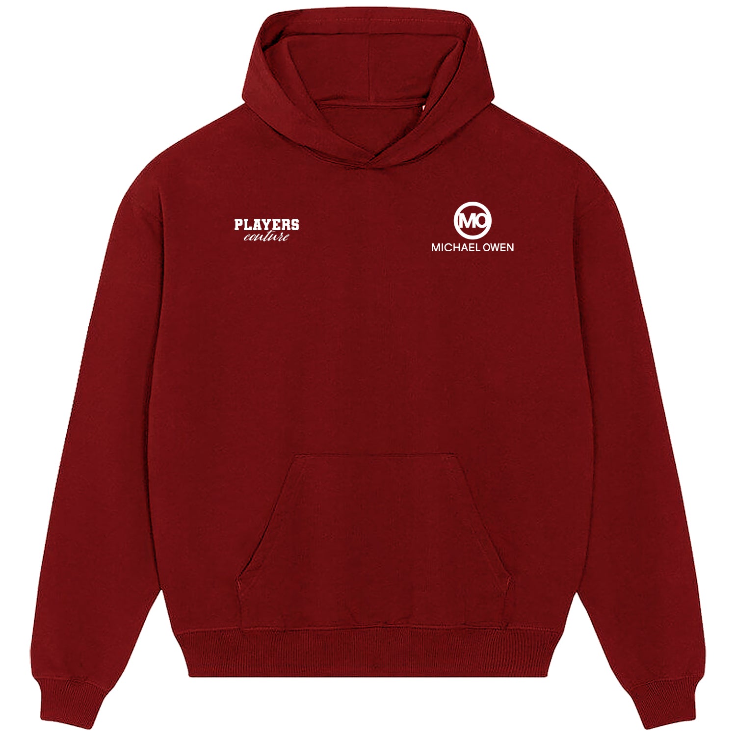 Michael Owen Logo Players Couture Men's Casual Hoodie Red
