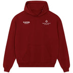 Michael Phelps hoodie – red men's hoodie featuring the Michael Phelps Players Couture logo