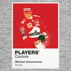 Michael Schumacher Formula 1 hoodie – grey view