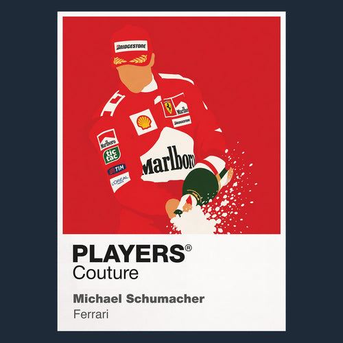 Michael Schumacher Formula 1 hoodie – navy view