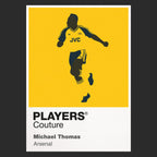 Michael Thomas Arsenal Men's T-Shirt - Black