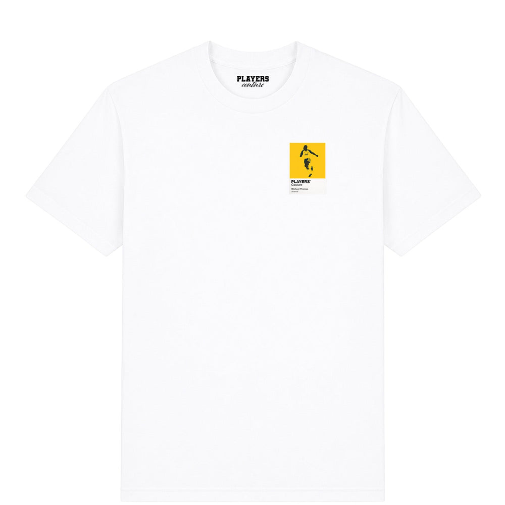 Michael Thomas Arsenal Men's T-Shirt - White