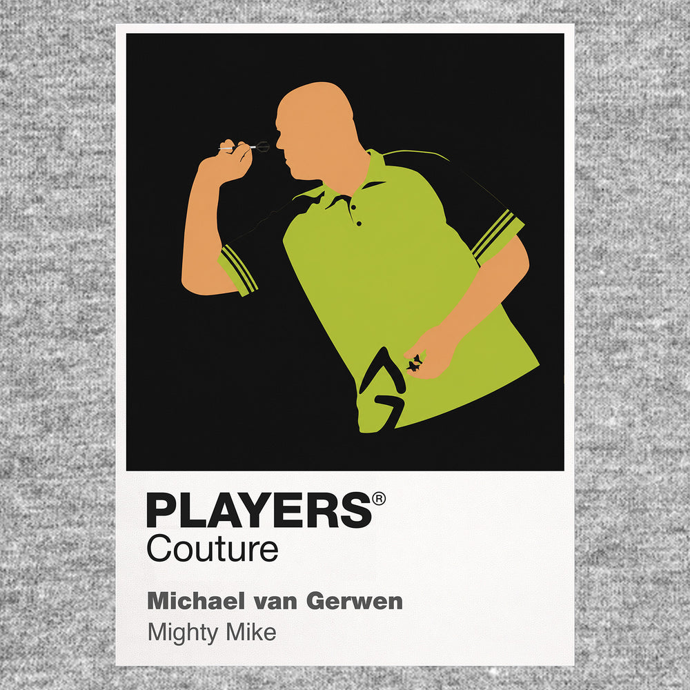 Michael van Gerwen Darts Icon Frame - Icon Design (View 6)