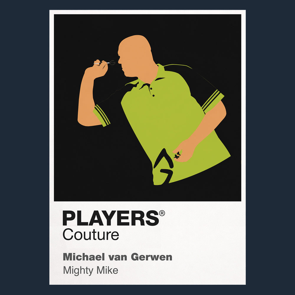Michael van Gerwen Darts Icon Frame - Icon Design (View 9)
