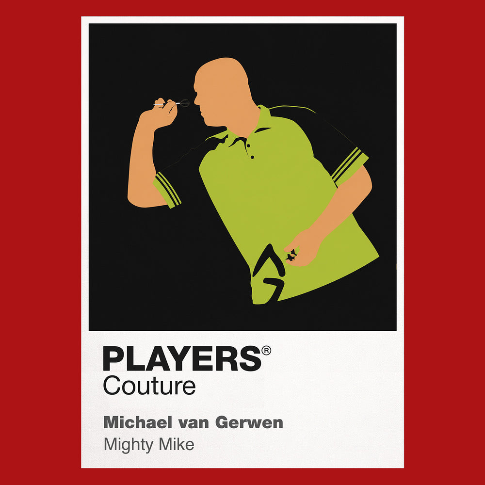 Michael van Gerwen Darts Icon Frame - Icon Design (View 7)