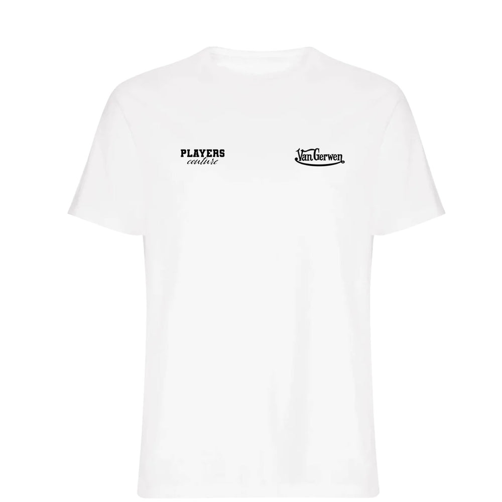 Michael Van Gerwen Logo Players Couture Men's T-Shirt White