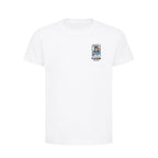 Michel Platini World Cup Sticker Kids T-Shirt – michel platini 82 sticker kids white tshirt Players Couture design