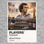 Michel Platini France Atlas Frame artwork by Players Couture