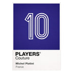 Michel Platini 10 Football Shirt Frame Men's Hoodie – white close-up detail shot of the Michel Platini 10 Football Players