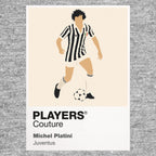 Michel Platini Juventus Icon Frame Men's T-Shirt